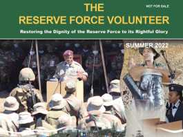 Reserve Force Volunteer – Summer 2022.